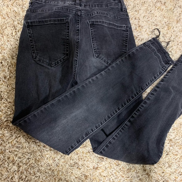 Black garage skinny jeans size 1 - Picture 2 of 3